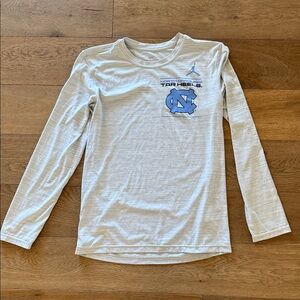 UNC Tar Heels Long Sleeve Performance Tee - Small
